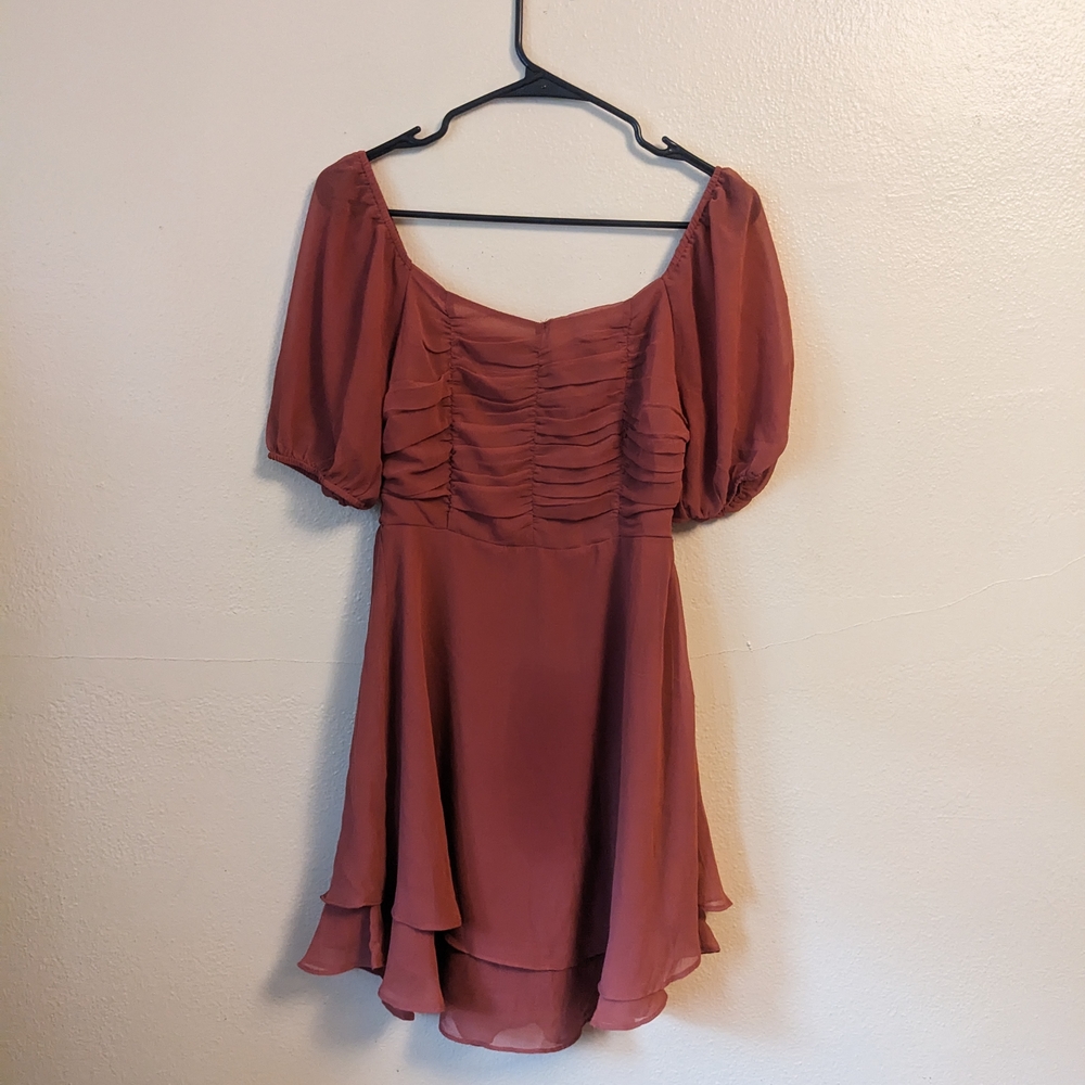 Altar'd State Rust Dress - Picture 2 of 4